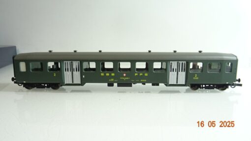 Liliput H0 L387604 Leichtstahlwagen 2.Kl. der SBB in OVP PR7724 – Bild 4