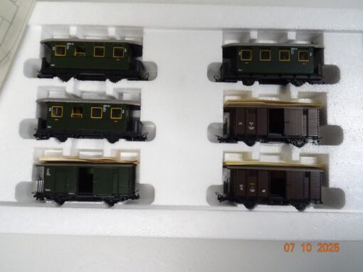 Liliput H0e 718 Wagen-Set Öchsle 6 tlg. in OVP BH410 – Bild 3