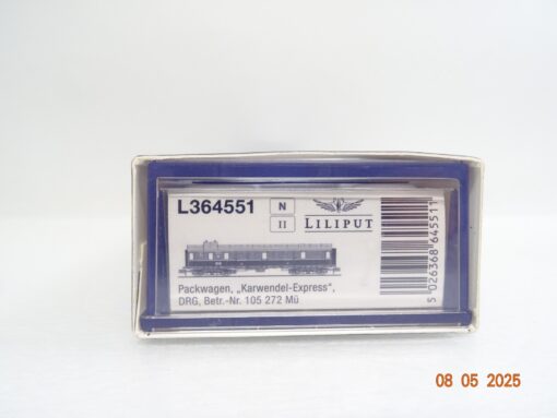 Liliput N L364551 Packwagen Karwendel-Express der DRG neuwertig in OVP JL586 – Bild 5