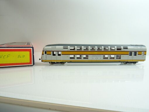Lima H0 Doppelstocksteuerwagen 2. Klasse der SNCF in OVP PR1492