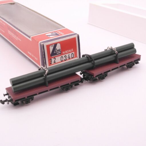 Lima N Flachwagen 2 x mit Ladung in EVP RT1187