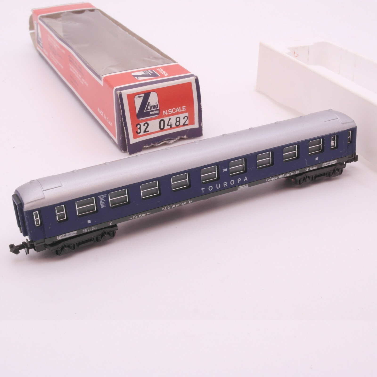 Lima N Personenwagen Touropa der DB in EVP RT1200