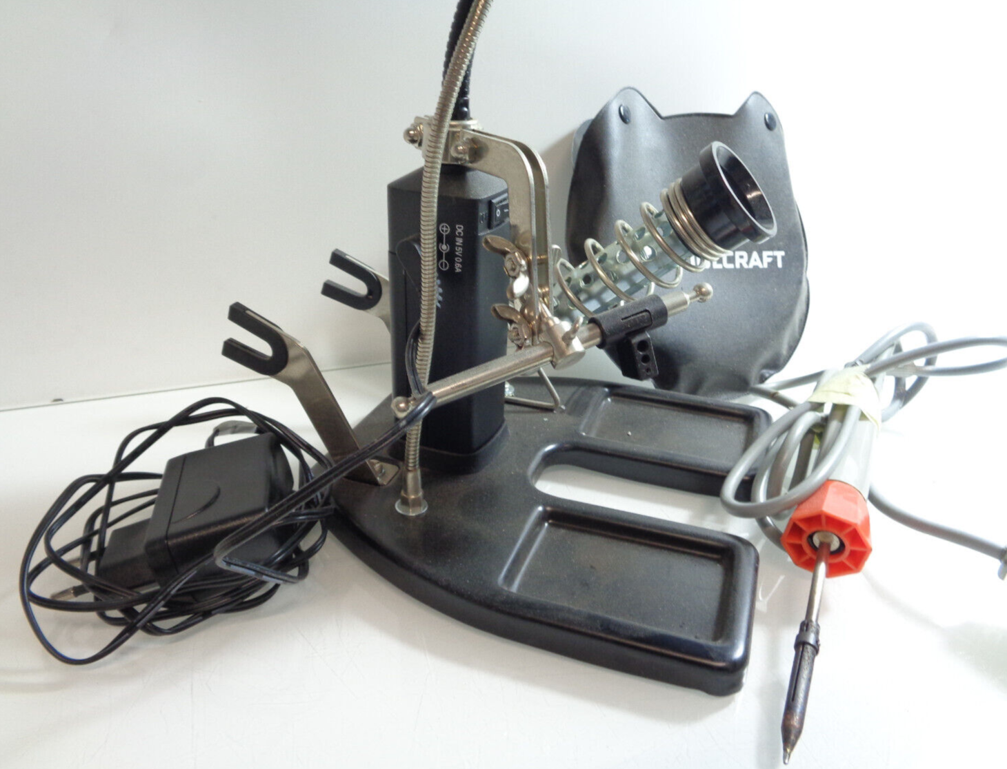 Lötstation mit Lupe von Toolcraft C1437 – Bild 5