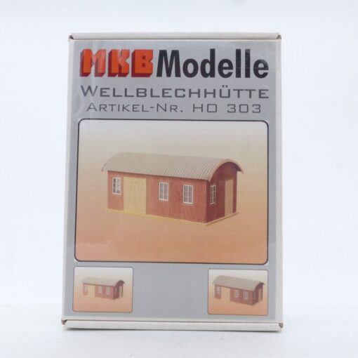MBK Modelle H0 Bausatz 303 Wellblechhütte in OVP EX5138