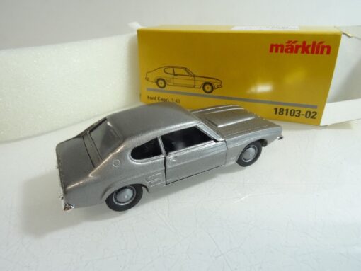 Märklin 1:43 18103-02 Ford Capri grau neuwertig in OVP QR4823 – Bild 3