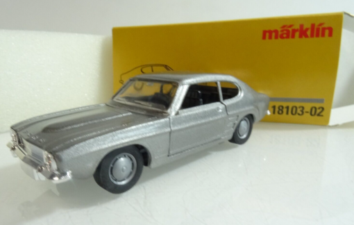 Märklin 1:43 18103-02 Ford Capri grau neuwertig in OVP QR4823