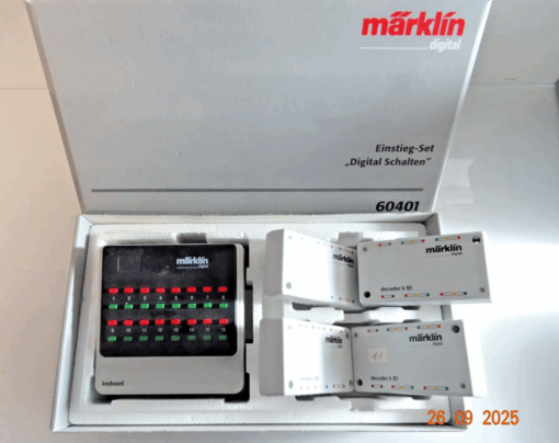 Märklin 60401 Einstiegset Digital Schalten siehe Foto in OVP PK1165