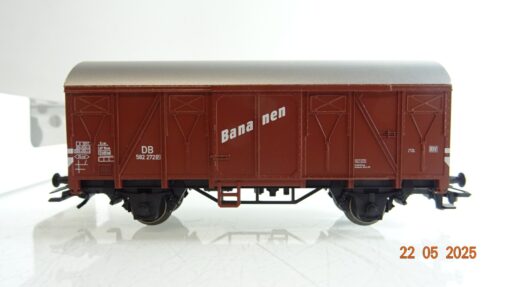 Märklin H0 00755-02 gedeckter Güterwagen Bananen der DB in OVP PR7934 – Bild 3