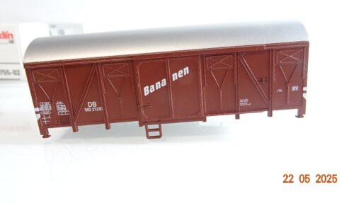 Märklin H0 00755-02 gedeckter Güterwagen Bananen der DB in OVP PR7934 – Bild 6