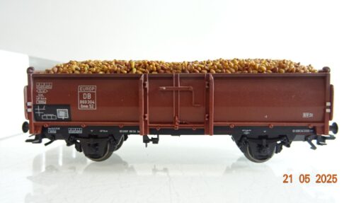 Märklin H0 00761-04 Hochbordwagen mit Ladung der DB in OVP PR7916 – Bild 3