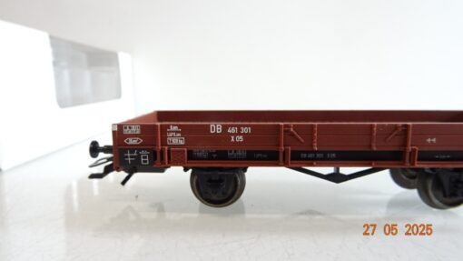 Märklin H0 00761-13 Niederbordwagen ohne Lieferwagen der DB in OVP PR8078 – Bild 3