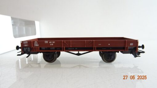 Märklin H0 00761-13 Niederbordwagen ohne Lieferwagen der DB in OVP PR8078 – Bild 4