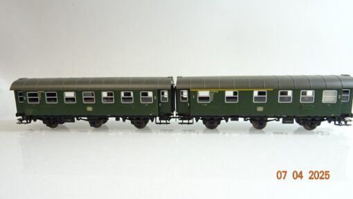 Märklin H0 00770-01 Umbauwagen Paar 1./2.Kl. der DB in OVP PR7026 – Bild 3