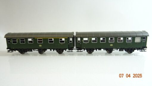 Märklin H0 00770-04 Umbauwagen Paar 1./2.Kl. der DB in OVP PR7027 – Bild 3