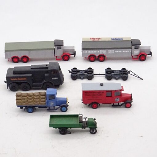Märklin H0 1:87 6er-Pack alte LKW-Modelle in Tüte siehe Bilder o. EX6992 – Bild 3