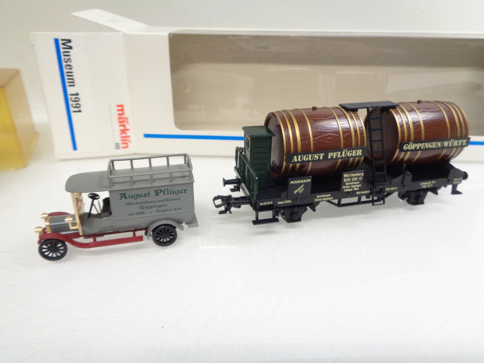 Märklin H0 1991 Museumswagen 1991 August Pflüger Göppingen in OVP RR4844