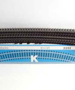 Märklin H0 2251 K Gleis gebogen 10 Stück siehe Foto in OVP CK8161