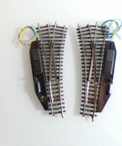 Märklin H0 2261 K Gleis elektrische Weichenpaar s. Foto PK2162 o.