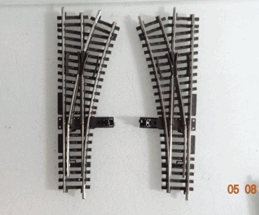 Märklin H0 2264 K-Gleis Weichenpaar Handbetrieb siehe Foto PK295 o.