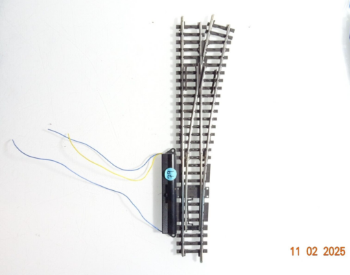 Märklin H0 2271 K-Gleis Weiche mit Antrieb rechts siehe Foto CK5918 o,