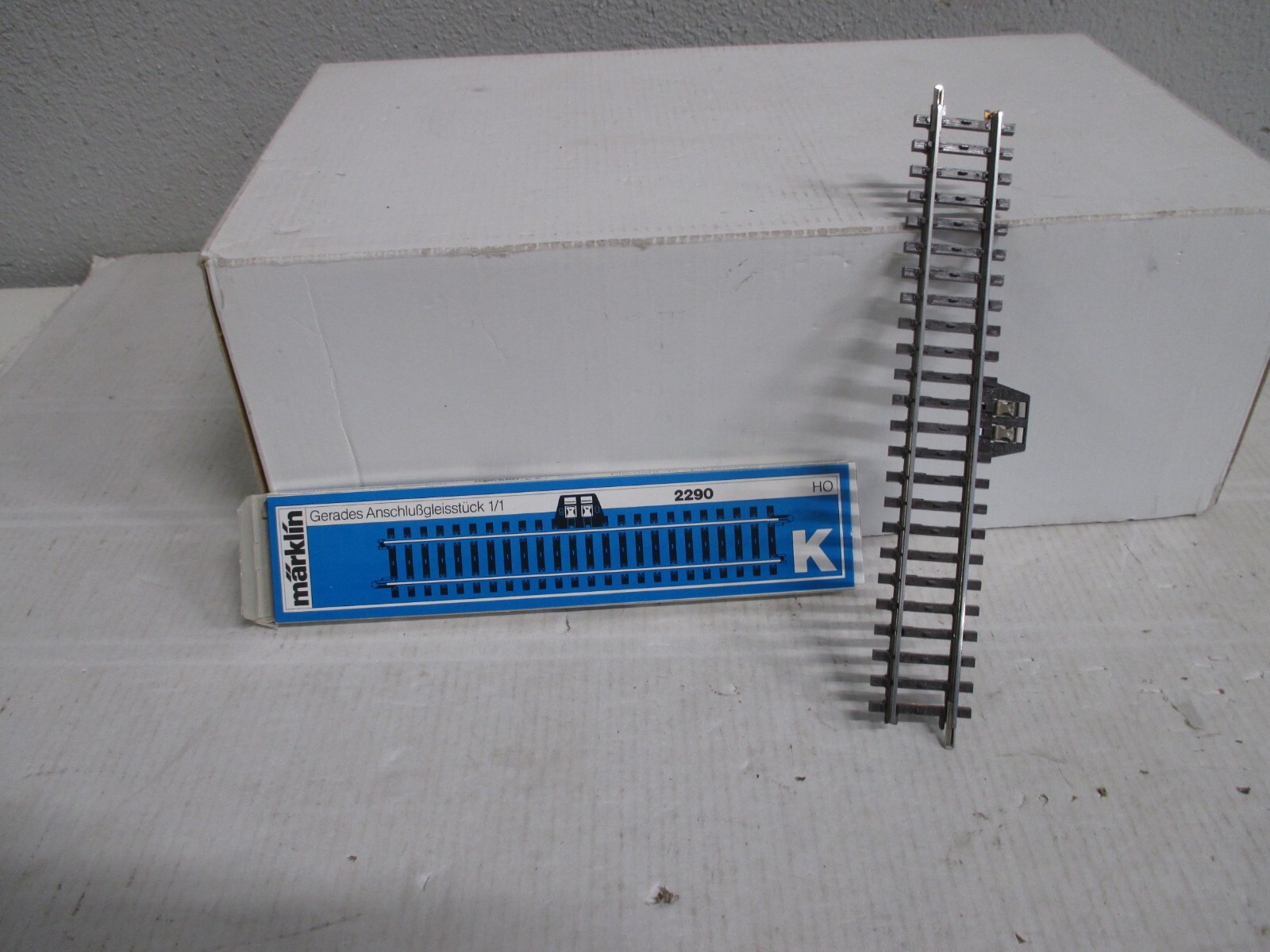 Märklin H0 2290 gerades Anschlußgleisstück 1/1 m.OVP  WW1076