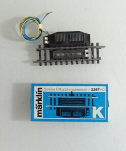 Märklin H0 2297 K-Gleis gerades Entkupplungsgleisstück in OVP CK9202