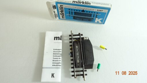 Märklin H0 2297 gerades Entkupplungsgleisstück 1/2  in OVP RR2699 – Bild 3
