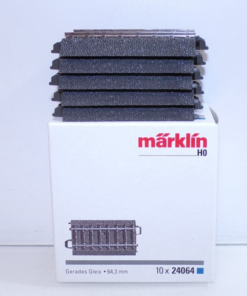 Märklin H0 24064 gerade 64,3mm 5Stück siehe Foto in OVP PK2937