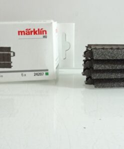 Märklin H0 24207 4x gebogenes Gleis R2 437,5mm 7,5° siehe Foto in OVP CK7804