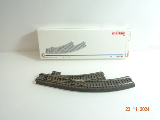 Märklin H0 24671 C-Gleis Bogenweiche links siehe Foto CK4321