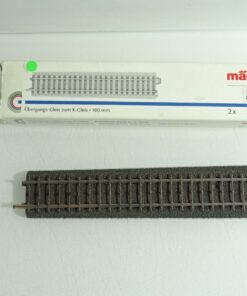 Märklin H0 24922 Übergangsgleis zum K Gleis siehe Foto in OVP CK7294