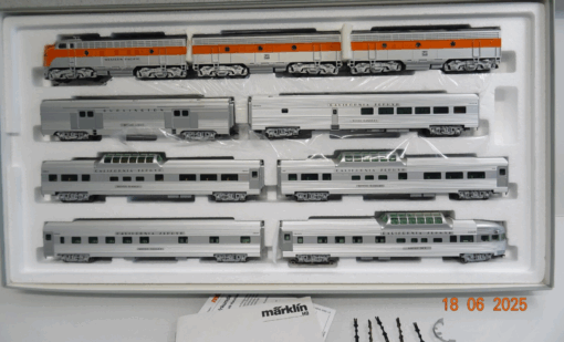 Märklin H0 26600 Zugset 9tlg. California Zephyr Sound Digital in OVP JL1014