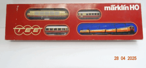 Märklin H0 2852 TEE Personenzug 4tlg. mit E-Lok BR 103 der DB in OVP JL314 – Bild 3
