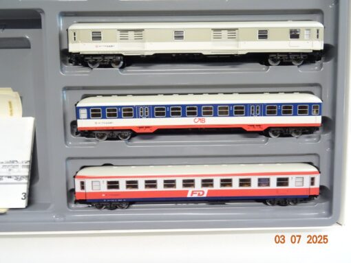 Märklin H0 2859 Wagen-Set 4tlg. Demonstrations-Zug ohne Lok in OVP JL1170 – Bild 4