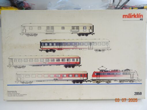 Märklin H0 2859 Wagen-Set 4tlg. Demonstrations-Zug ohne Lok in OVP JL1170 – Bild 5