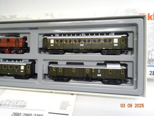 Märklin H0 2860 Zugset 4tlg. Bayern Schnellzug um 1926 in OVP JL2768 – Bild 4