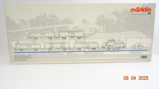 Märklin H0 2861 Zug-Set 6tlg. Rübenzug mit Diesellok DHG 500 in OVP LE9959 – Bild 3