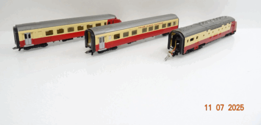 Märklin H0 3071 Schweiz TEE Dieseltriebzug 3tlg. Ram der SBB JL1394 o. – Bild 3