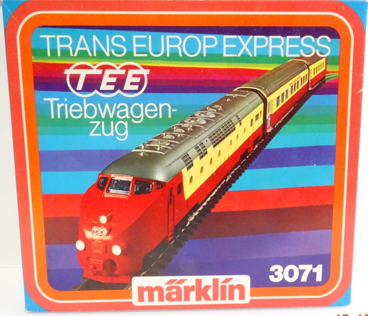 Märklin H0 3071 TEE Dieseltriebzug 3tlg. RAm der SBB in OVP JL5110 – Bild 3