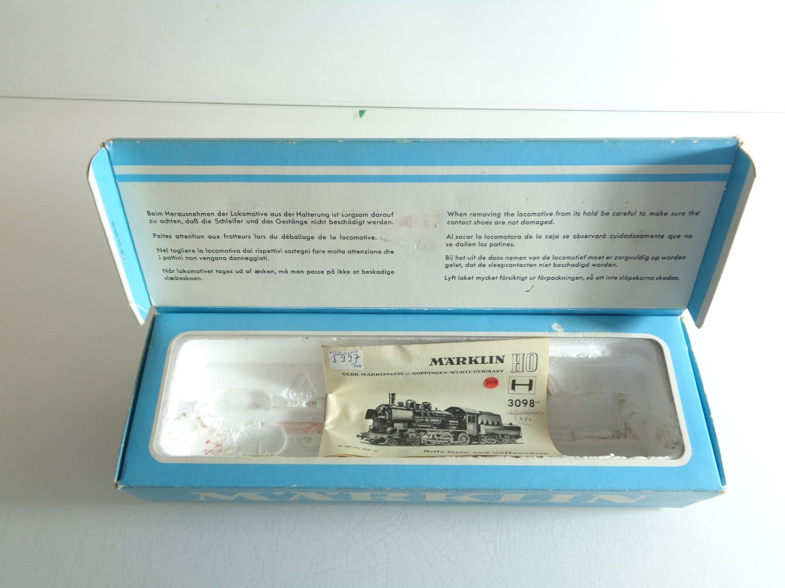 Märklin H0 3098 Leerverpackung siehe Foto PK1946 – Bild 4