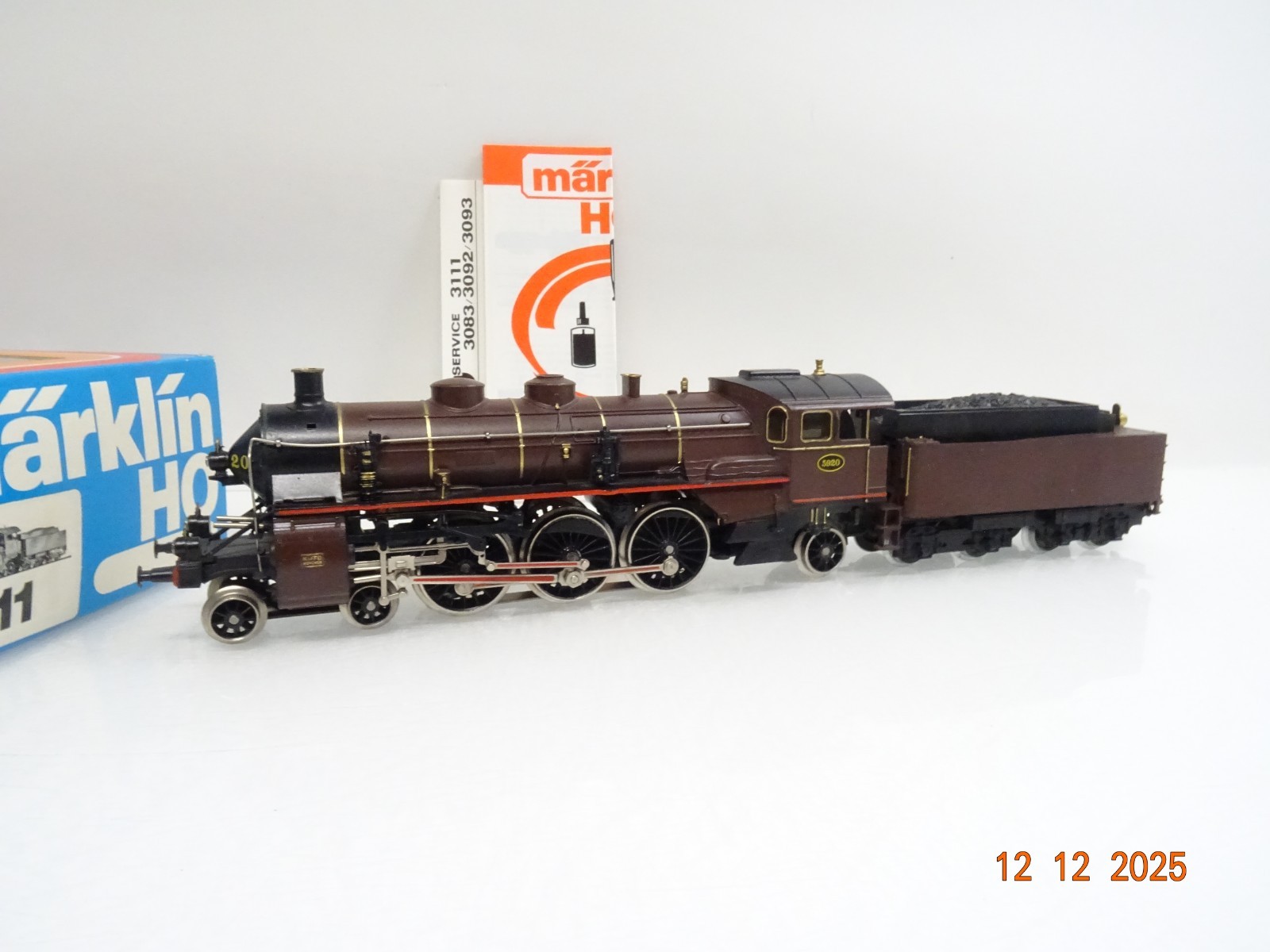 Märklin H0 3111 Belgien Dampflok 5920 der SNCB in OVP JL5045