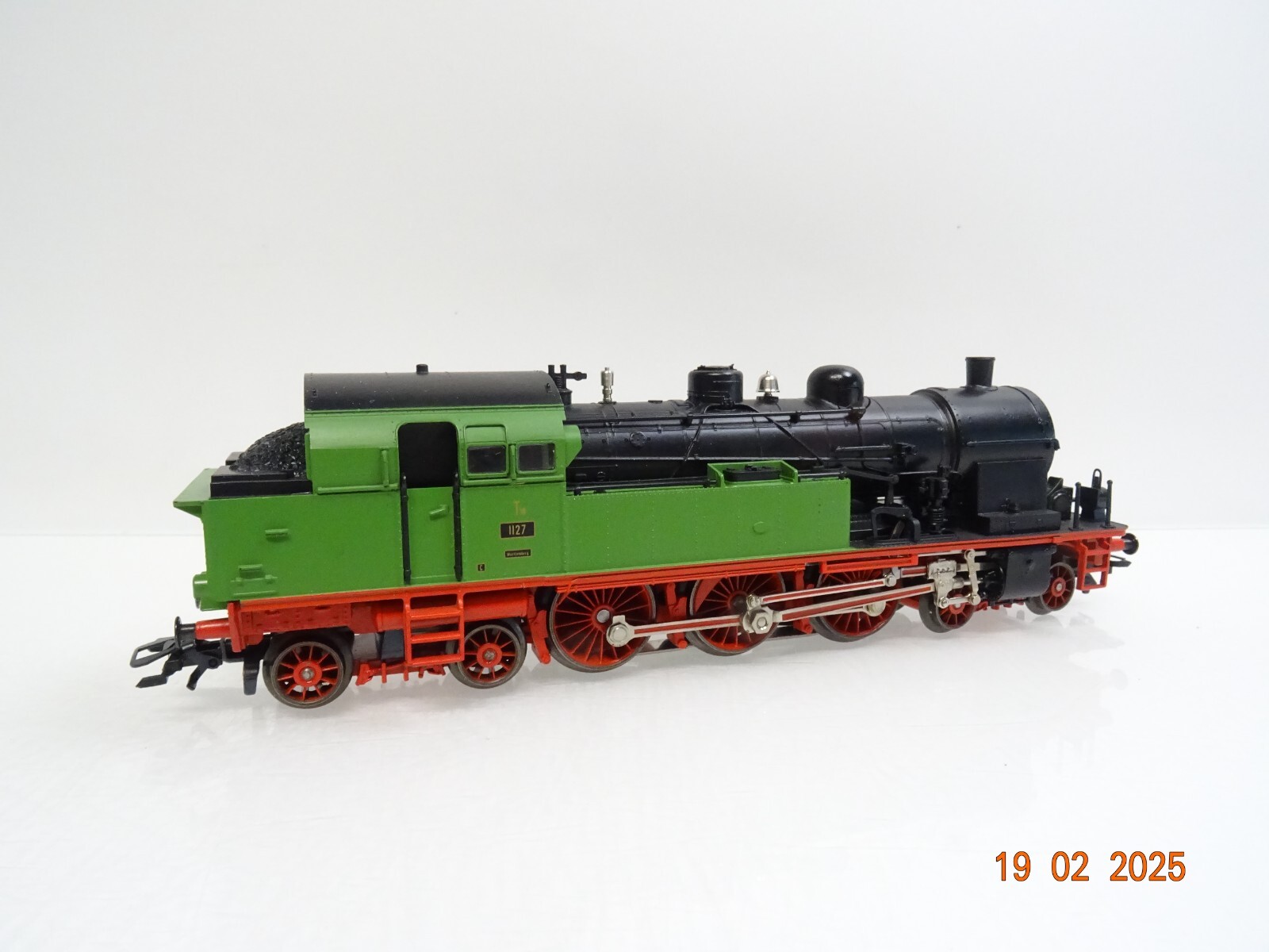 Märklin H0 3307 Württ. Dampflok T 18 1127 in OVP LE8738 – Bild 3