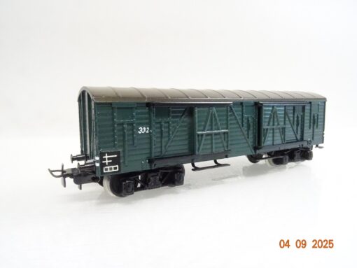 Märklin H0 332 Gedeckter Güterwagen in grün Ritter Restauration in EVP JL2795 – Bild 3