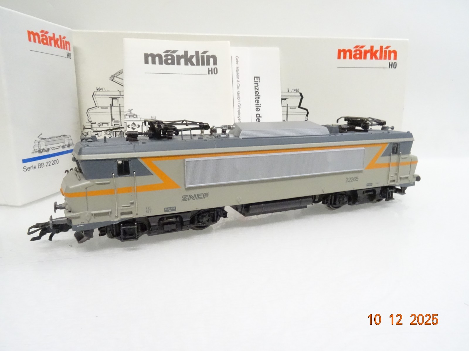 Märklin H0 3320 Frankreich E-Lok BB 22265 der SNCF in OVP JL4997