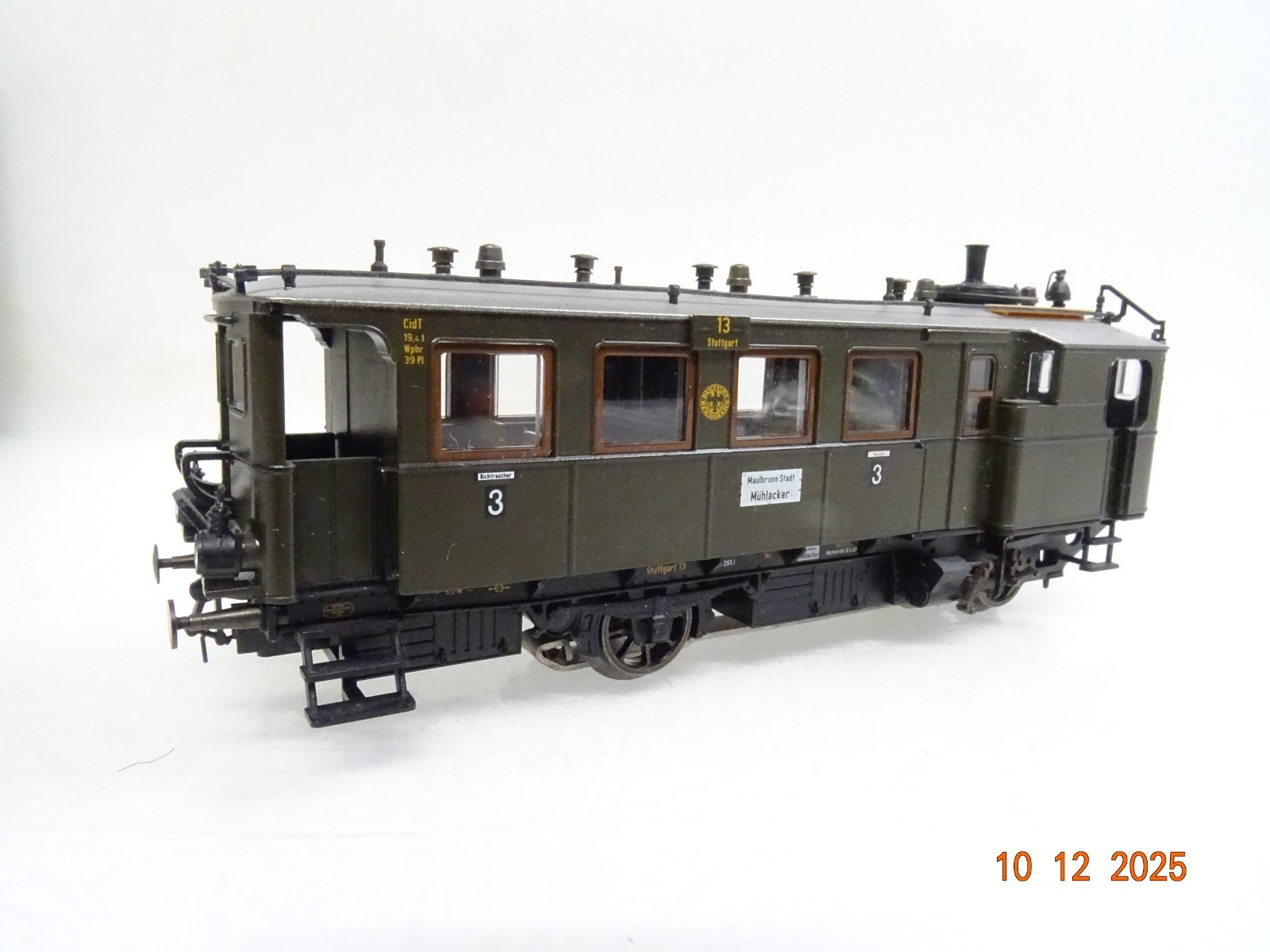 Märklin H0 34251 Dampftriebwagen Kittel der DRG Delta in OVP JL4999 – Bild 3