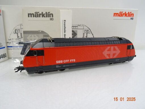 Märklin H0 3460 Schweiz E-Lok Re 4/4 460 008-6 der SBB in OVP LE8289