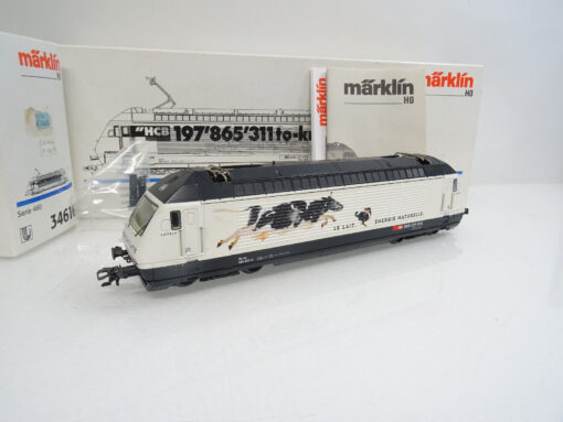 Märklin H0 34612 Schweiz E-Lok Re 4/4 460 021-9 Milch SBB Digital in EVP LE4037