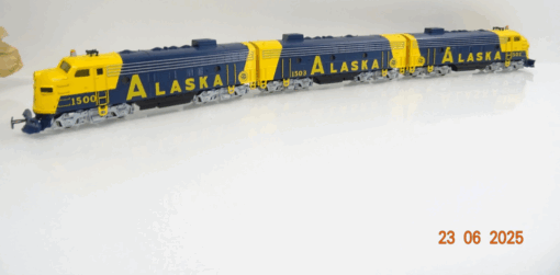 Märklin H0 3462 Diesellok GM EMD F7 der Alaska Railroad in OVP JL1039 – Bild 3