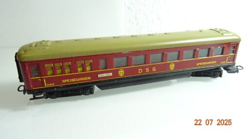 Märklin H0 346/2 Speisewagen der DSG Blech, siehe Foto RR2605 o.