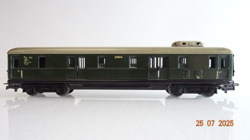 Märklin H0 346/4 Gepäckwagen Blech PR9270 o.